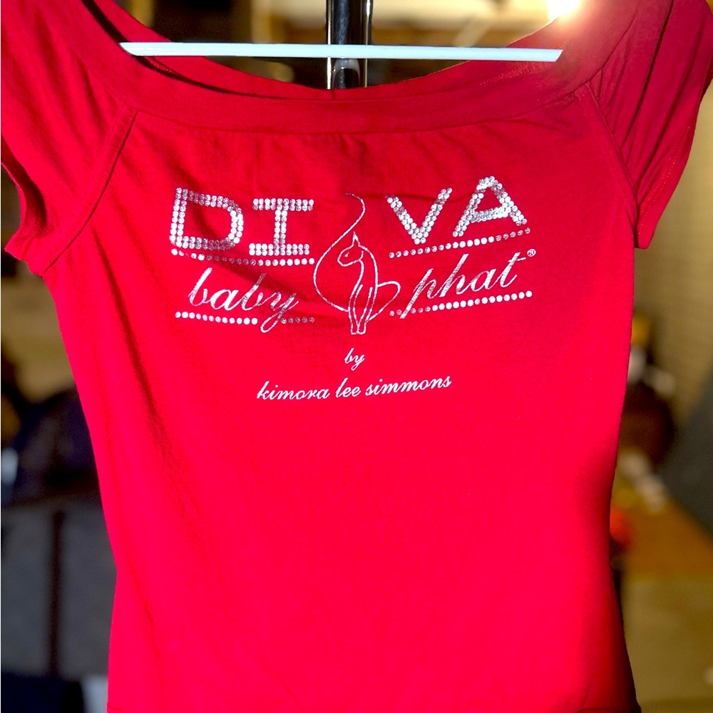 Baby Phat Diva cropped T-Shirt